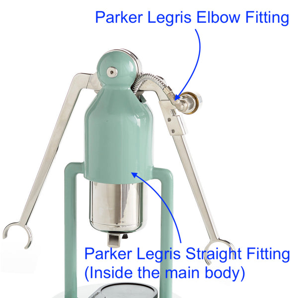 Parker Legris Push-fit Fittings for Cafelat Robot Espresso Maker
